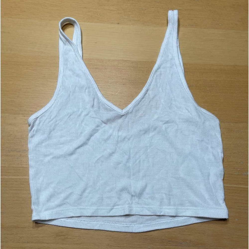 White tank top PacSun basics